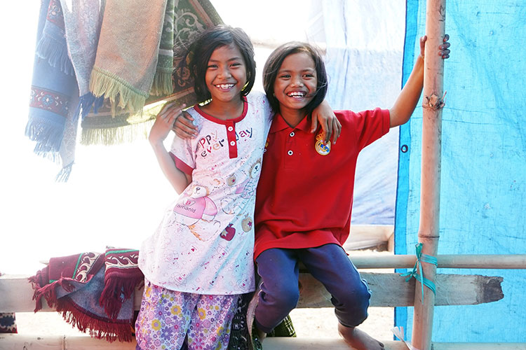 災害時の子どもと女の子の心を守る