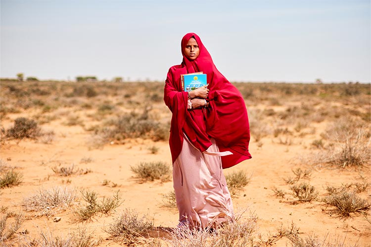 深刻な干ばつで学校が閉鎖される事態に(ソマリア)