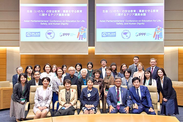 写真：イベントでの集合