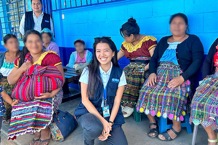 写真：齋藤職員（グアテマラ）