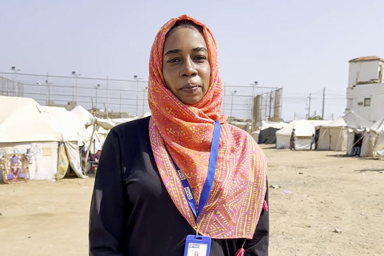 写真：【スーダン】エスバ・ハビーブ職員