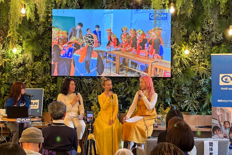 写真：トークイベントの様子