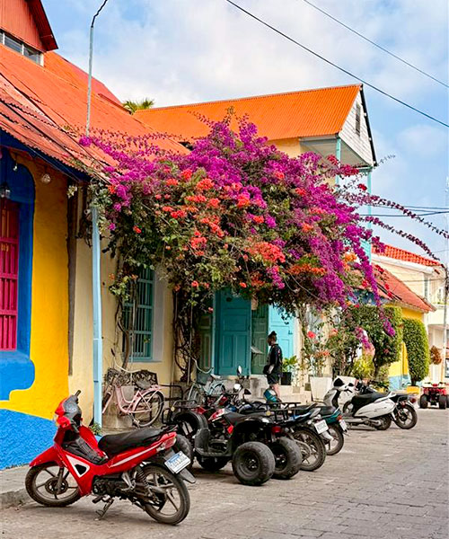 写真:グアテマラ北部の街並み