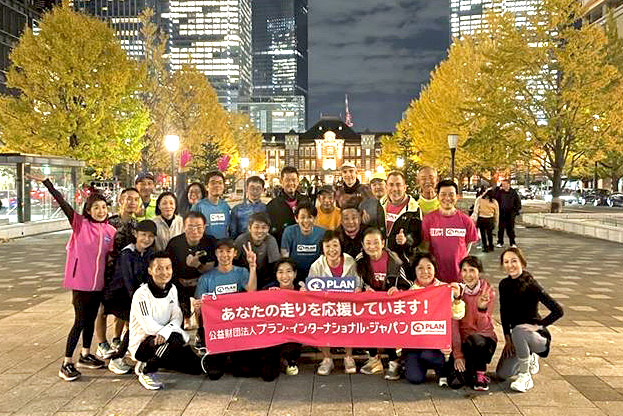 集合写真：増田明美さんによるランニングクリニック