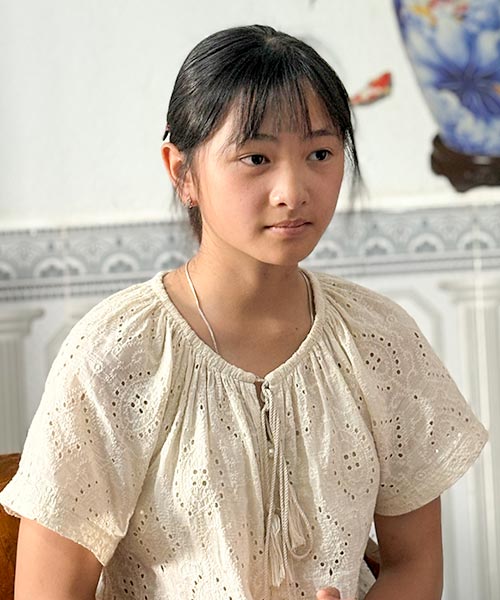 写真：活動を振り返るハさん