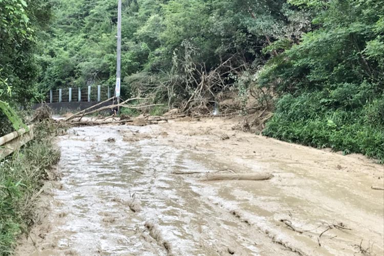 写真:西日本豪雨(2018年)
