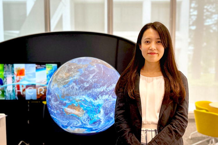 写真:横河電機株式会社 人財総務本部 人財労政部 労政課 廣野 沙耶香さん