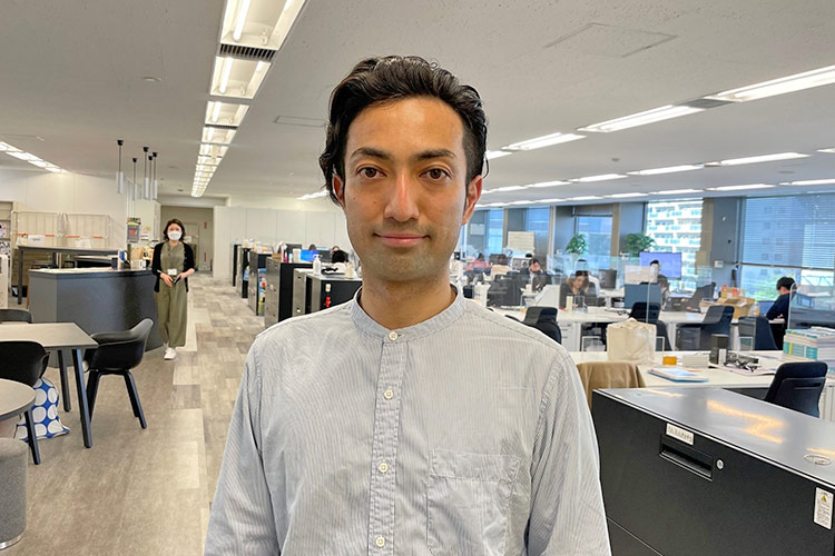 画像：サスティナビリティ推進室 駒祐介さん