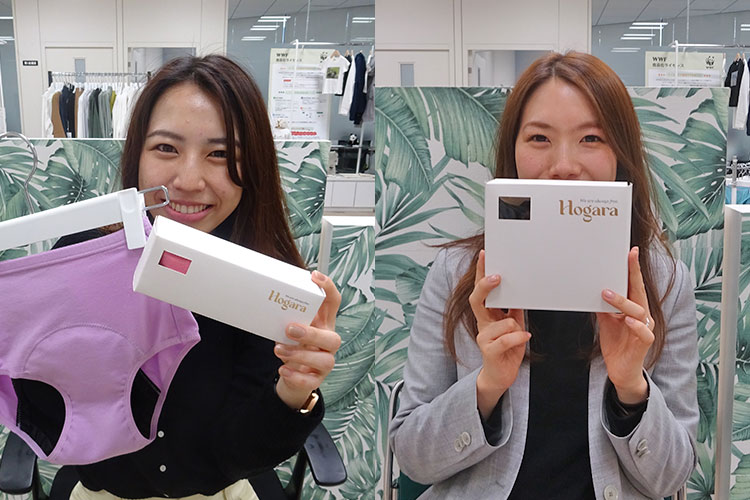 お話をうかがった(左)藤田真衣さん (右)大川侑穂さん