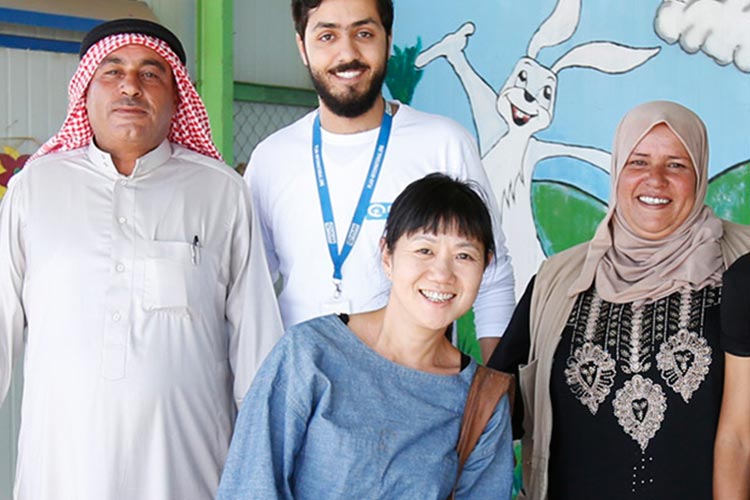 写真：角田光代さん