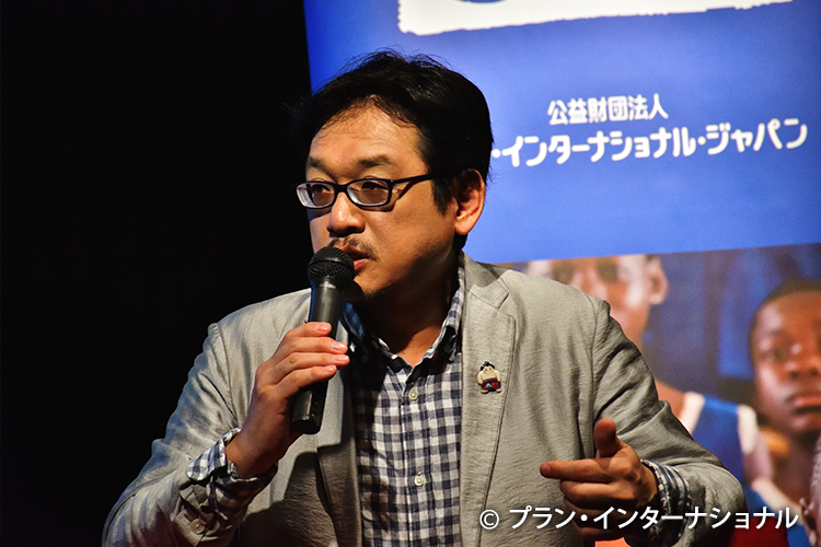 2017年6月トークイベント(撮影:門井朋/プラン・インターナショナル)