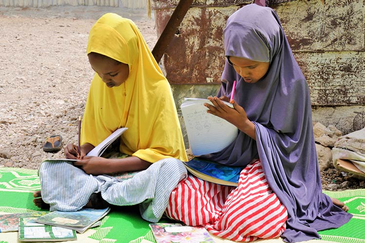 干ばつ危機下の子どもの教育：ソマリア