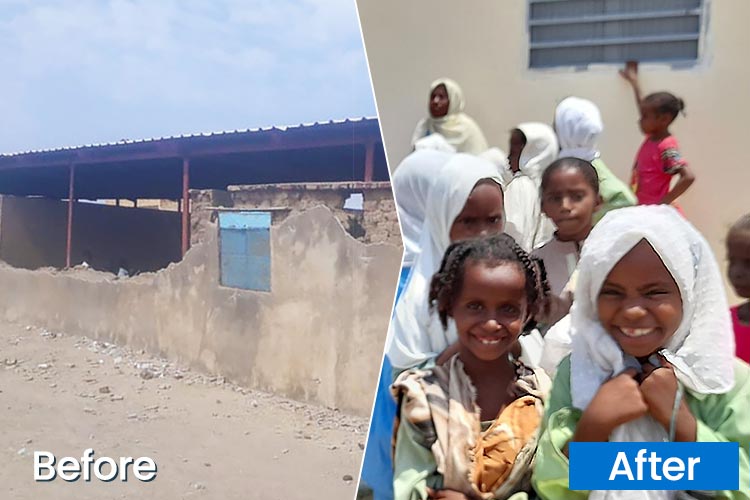 画像：【スーダン】子どもの教育と女の子を古い慣習から守るプロジェクト