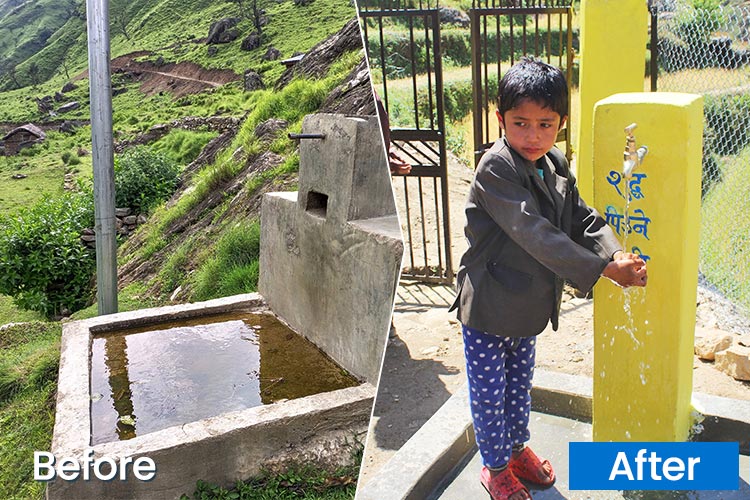 画像：【ネパール】学校の衛生環境を整えるプロジェクト