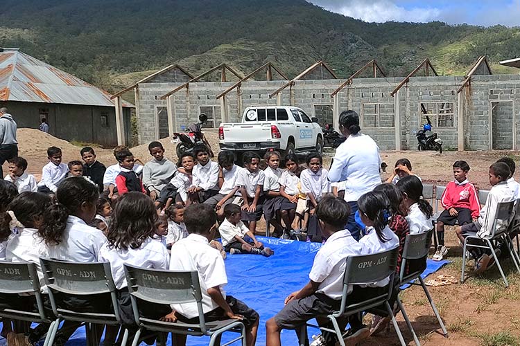 写真：衛生に関する意識啓発