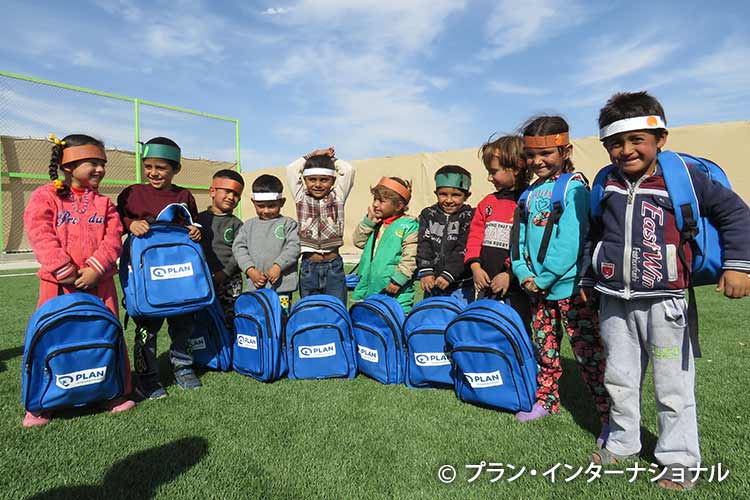 画像:就学前教育センターに通う子どもたち