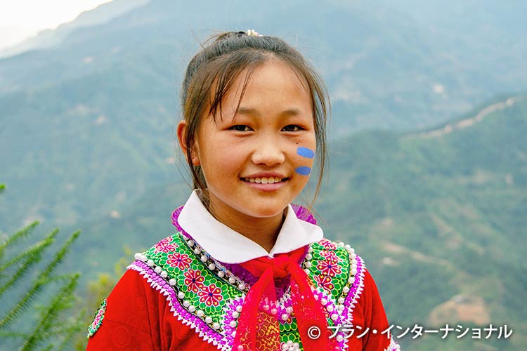 少数民族の女の子