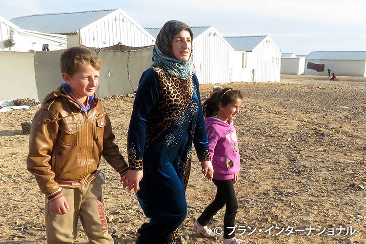 写真：「シリア難民の女性の安全な居場所」プロジェクト（ヨルダン）