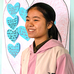 写真：ヒューエンさん、15歳（ベトナム）