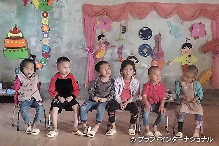 写真:対象地域の子どもたち