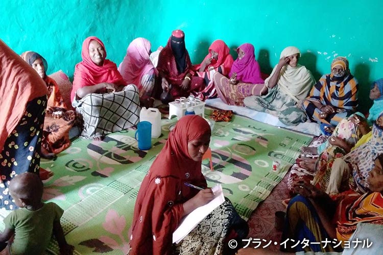 写真：FGM根絶に向けた住民同士の対話セッション（エチオピア）