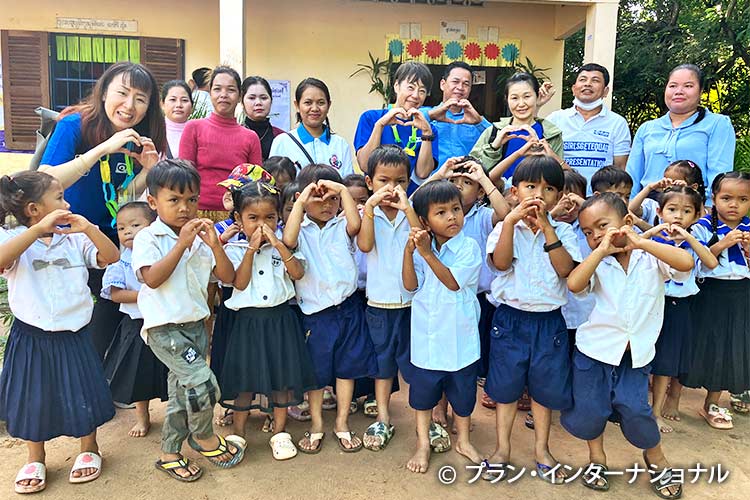 画像:2日目に訪問した幼稚園