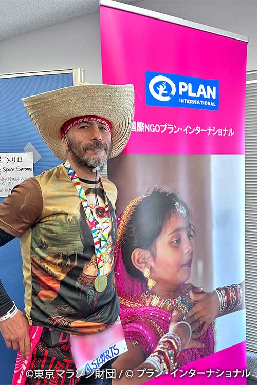 ランナー記念撮影写真