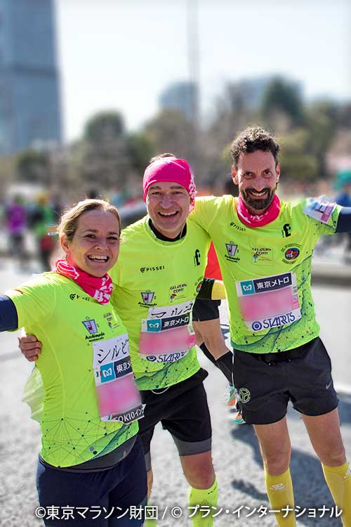 ランナー記念撮影写真