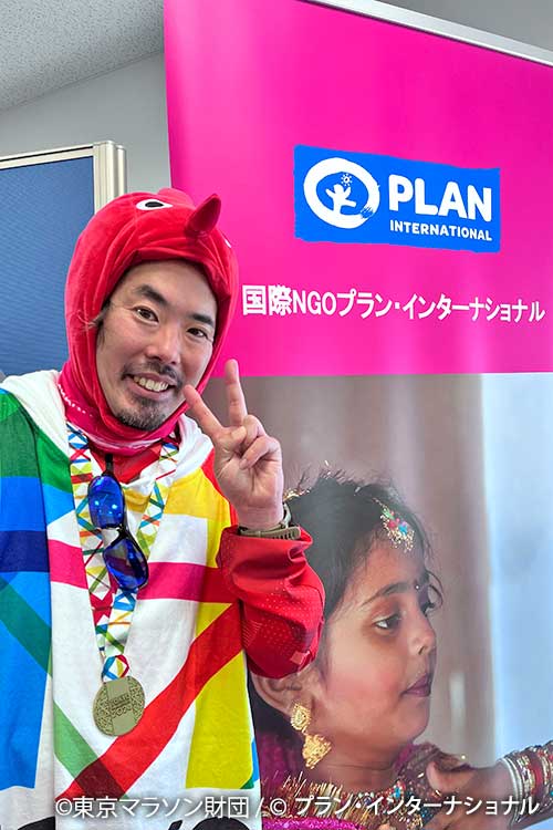 ランナー記念撮影写真