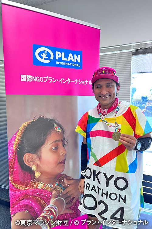 ランナー記念撮影写真