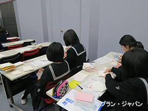 写真：富士見中学高等学校 ボランティア委員会