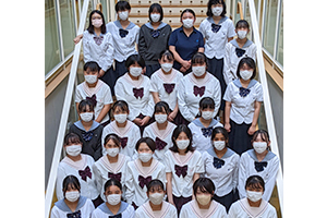 写真：水戸女子高等学校　ボランティアチーム