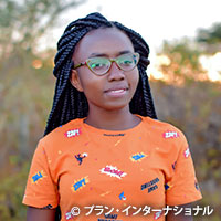 写真：セラフィーネさん、23歳（ケニア）