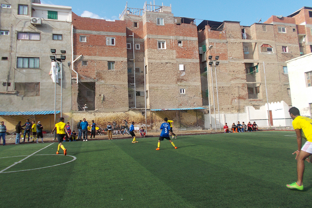 社会連帯省と共催のストリート・チルドレンのためのサッカー大会の様子 / ©プラン・ジャパン
