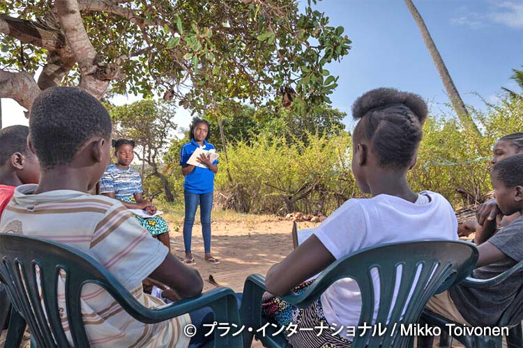写真：「チャンピオンズ・オブ・チェンジ」のグループ活動