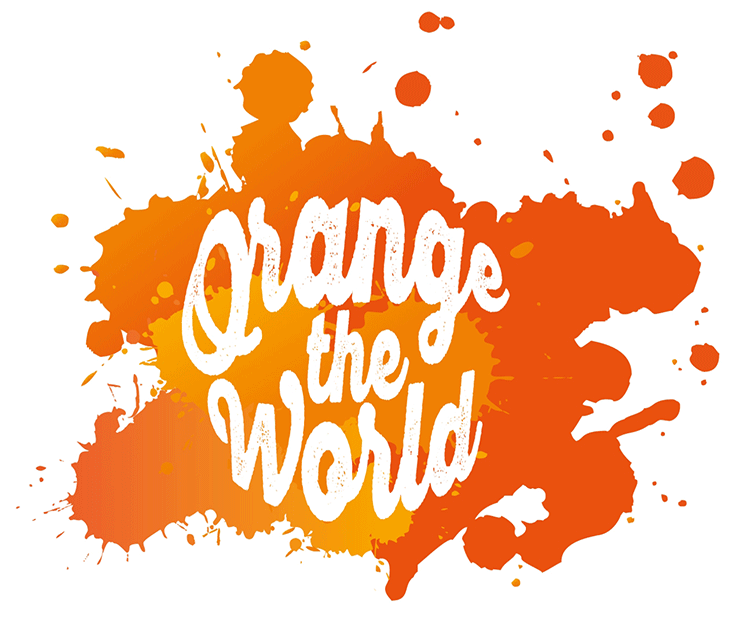 写真：orange the world