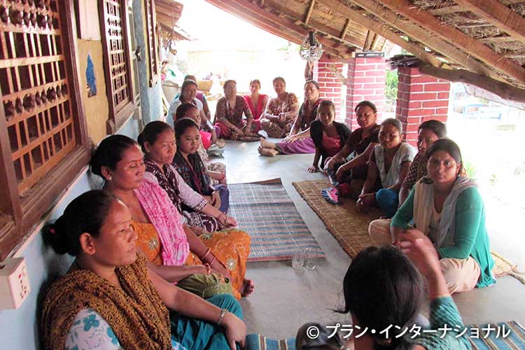 写真：「女性への暴力撲滅・保護プロジェクト」（ネパール）