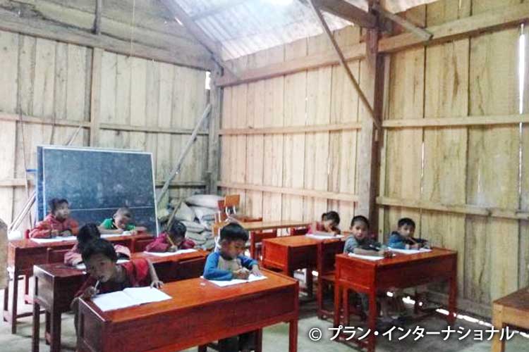 写真：ベトナムの山岳地域に暮らす子どもたちのための学校建設プロジェクト