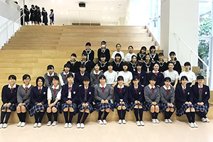 写真：富士見中学高等学校　ボランティア委員会