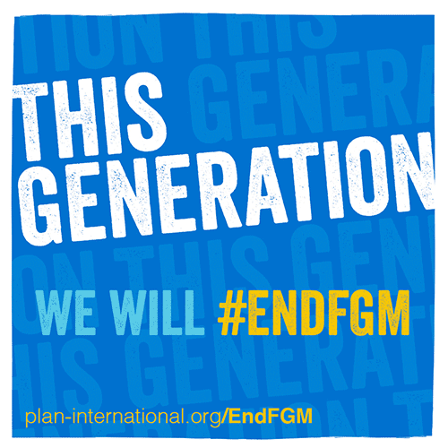 写真：私たちの世代でFGMを終わらせる