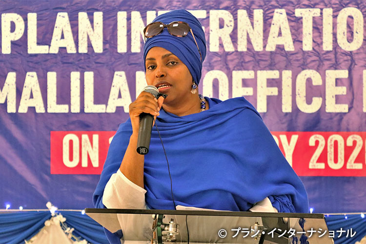 写真：サディア・アリン　プランのソマリア国統括事務所長