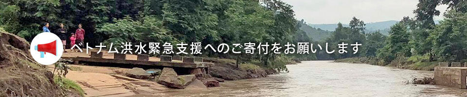 ベトナム洪水緊急支援