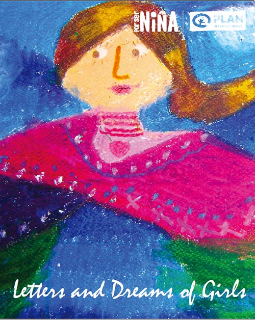 写真：プランが作成した冊子『女の子たちの手紙と夢』