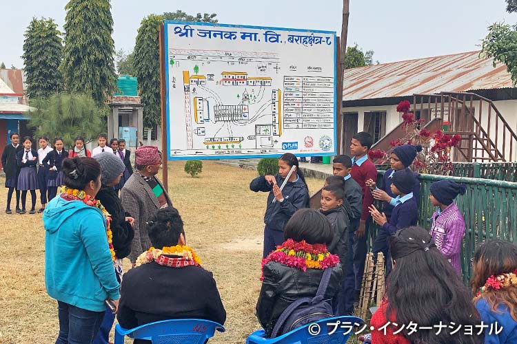 聴覚障害のある子どもたちのための災害対策（ネパール）