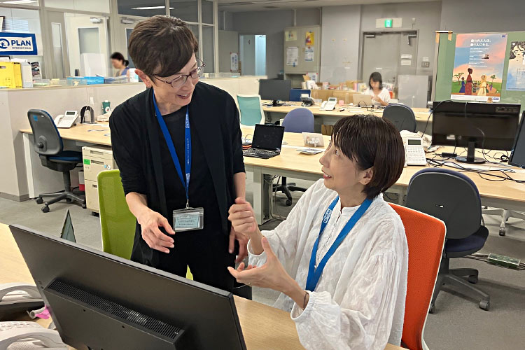 写真：マーケティング・コミュニケーション部　佐藤 希世職員