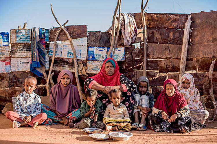 干ばつと紛争の影響で食料危機が深刻化(ソマリア)