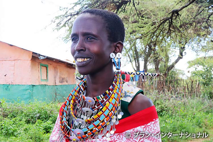写真：FGM根絶を訴える元施術師（ケニア）