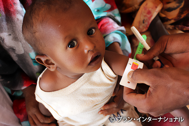 写真：「食料危機下の子どもの栄養改善」プロジェクト（スーダン）
