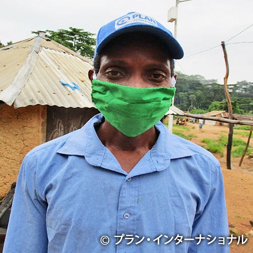 写真：コミュニティ・ボランティアのZezeさん