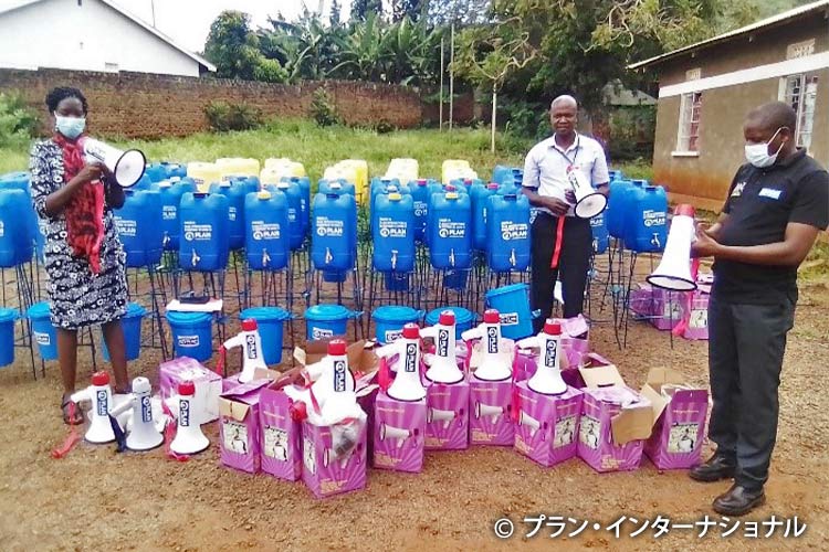 イースタン活動地域で配布された衛生キット